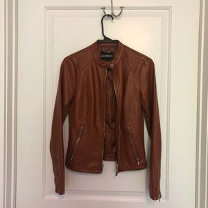 Express faux leather jacket